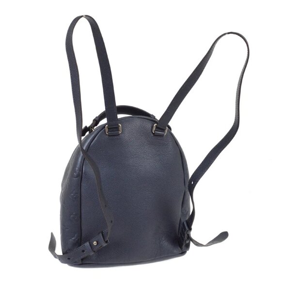 Louis Vuitton Blue Monogram Empreinte Sorbonne Backpack - Picture 2 of 8